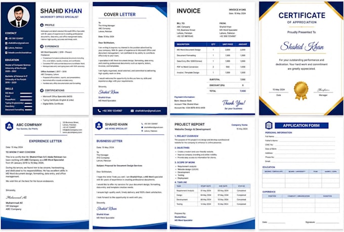 professionally format, design and edit microsoft word documents